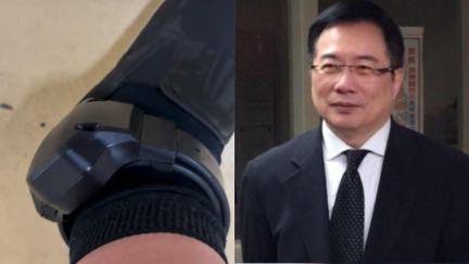 蔡正元爆戴電子腳鐐！穿戴畫面曝　他示警：1情況會被抓去關