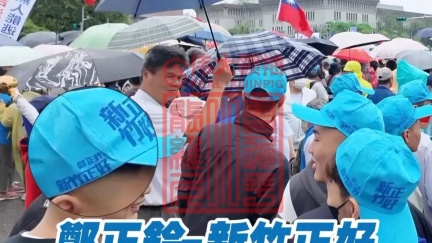 越南移工「戴藍委帽」也來凱道反綠共？勞動部要查了