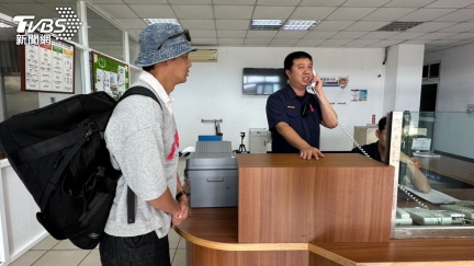 威廉涉逃兵役！火速至綠島派出所報到　畫面曝