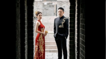 「菲常梅好」婚禮曝光！汪小菲「北京娶妻」3套婚紗公開