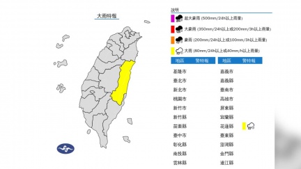 出門注意！對流旺盛大雷雨「狂轟2縣市」　一路下到晚上