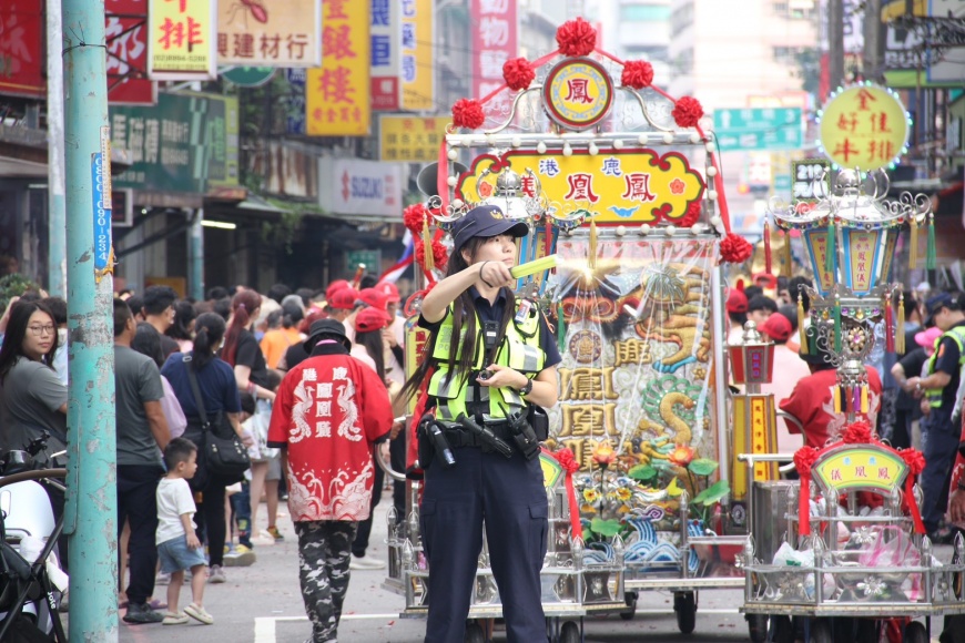 500警力護航！新莊年度宗教盛事「地藏庵遶境」圓滿落幕
