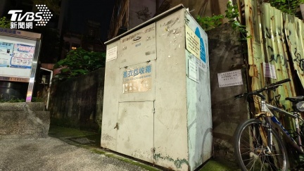 恐慌發作想靜靜　台北29歲男鑽進舊衣回收箱引騷動