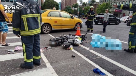 北市死亡車禍！　吊車輾斃18歲女騎士