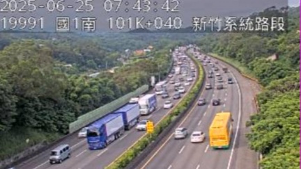 上班快改道！國1新竹路段事故　回堵7公里塞爆