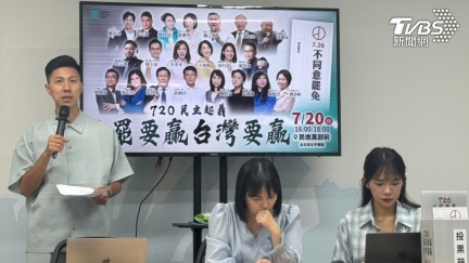 黃國昌720民進黨部前反罷免　6藍委＋館長將現身