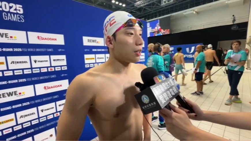 只差金牌0.26秒！　王冠閎世大運200M蝶式奪銀