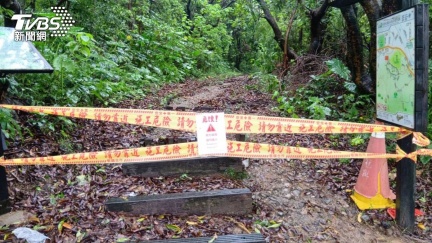 台中大坑步道擋不住雨土石崩落　14條路全封了