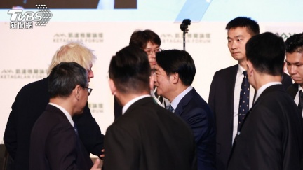 賴清德見英國前首相強生　提：台灣是印太和平穩定的支點