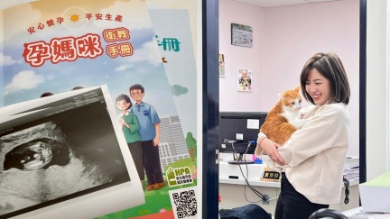 學姊黃瀞瑩曬超音波照　失敗流淚到「出現奇蹟兩條線」
