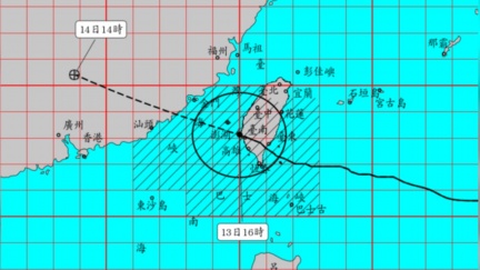 楊柳通過蘭嶼綠島掃17級⭡強陣風　氣象署曝數據