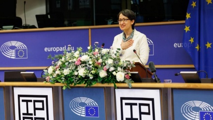 歐議會發表演說　蕭美琴：全球繁榮仰賴強大自由的台灣