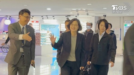 蔡英文低調揮手飛德國　預計10日在柏林發表演說