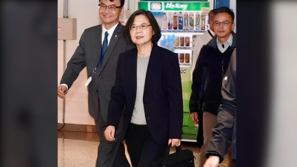 蔡英文下午抵達柏林　談台歐關係：我們再繼續努力