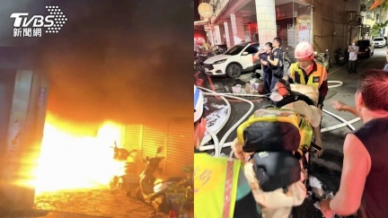 彰化嚴重火警！機車起火燒家門口斷逃生路　17人嗆醒