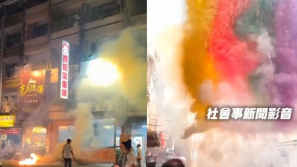 浮誇彩雲煙火！高雄廟會「濃煙炸街」　最重罰10萬