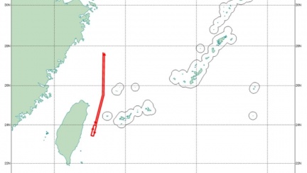 疑中國無人機穿越與那國島與台灣間　日戰機緊急升空
