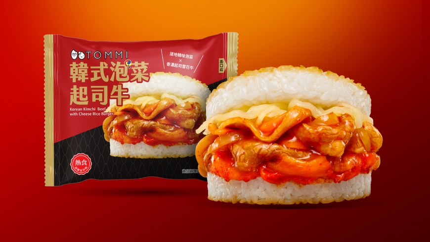 TOMMI韓式泡菜起司牛米漢堡限定開賣掀韓風旋渦