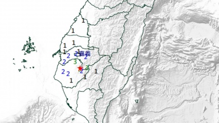 台南晚間「極淺層地震」芮氏規模3.9　六縣市有感