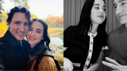 凱蒂佩芮公開放閃加拿大前總理　曝光「親密貼臉合影」正式官宣