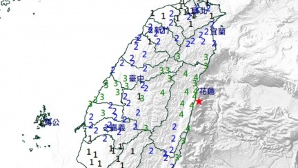 19:24花蓮地牛翻身芮氏規模5.7　20縣市有感