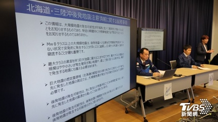 日本氣象廳示警：一週內恐發生「311等級強震」