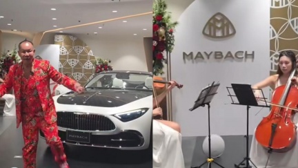 吊車大王「秒砸千萬」買邁巴赫跑車　羨煞網：像買玩具