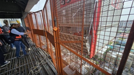 大安區女工人墜21樓「臟器外露」亡　勞檢處勒令停工開罰