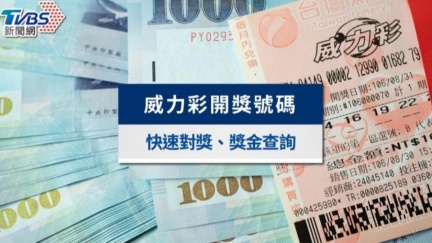 超大包年終！5.2億威力彩開獎　中獎號碼一次看