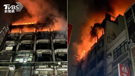 桃園民宅深夜火災「5樓燒到8樓」　90坪屋陷火海