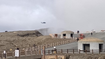 熊本直升機載2台人失聯　發現部分機體殘骸曾傳巨響