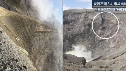 阿蘇直升機墜毀！現場陡峭畫面曝　專家：搜救面臨四重危機