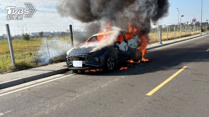 台南善化火燒車！駕駛座驚見「焦屍斜躺」身分不明