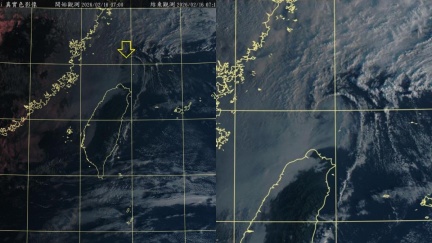 台灣北端驚現「旋轉雲系」！鄭明典示警：東北季風雨恐延遲