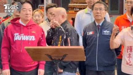 陳亭妃拜年話講一半　祀典武廟主委臉白狂吐「噴總統全身」