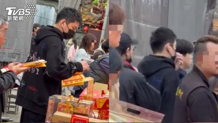 獨／王大陸閃兵又捲毆人案　天赦日現身奉天宮求改運