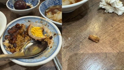 萬華必比登名店滷肉飯吃出菸頭　衛生局揪4缺失