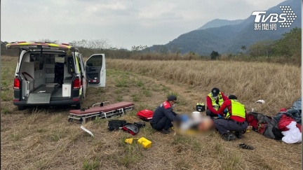 屏東賽嘉飛行場意外！滑翔傘男玩家「旋轉墜地」亡
