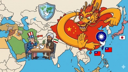 中趁美伊戰爭布局！路透：推國民黨勝選台海秒和平　