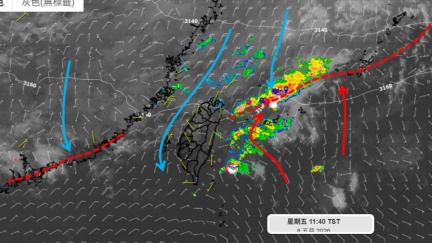鋒面+東北季風「北東轉雨」　明降溫北部高溫僅24度