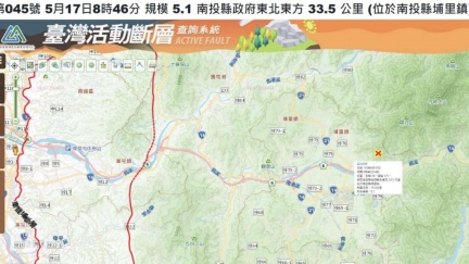 南投5.1地震！郭鎧紋揭「與921巧合」示警1地區醒來了