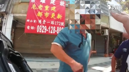 未禮讓行人被攔查　高雄警爆氣輾同事腳遭記大過