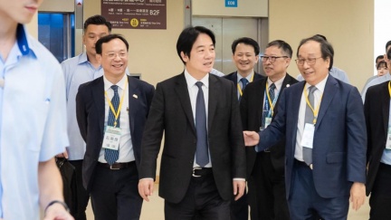 川普喊「總是會跟他談」　賴清德微笑親回2字