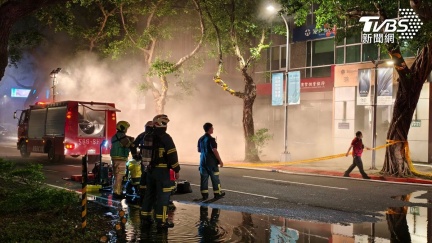 濃煙瀰漫！大安區SPA館深夜起火　23人緊急疏散、1女送醫