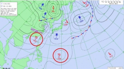 台灣西南方恐生成2新熱帶低氣壓　日本最新預測曝