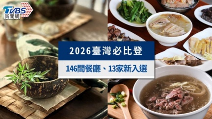 臺灣米其林指南2026　「必比登推介」完整名單一次看