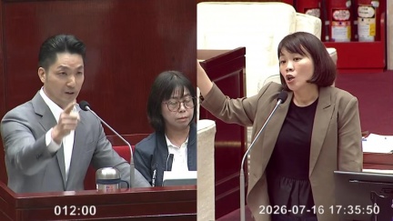 蔣萬安酸簡舒培「索資佛地魔」　兩人議會對罵交戰