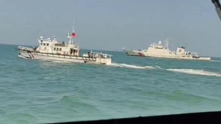 中國海警本月三度闖金門　海巡驅離4船