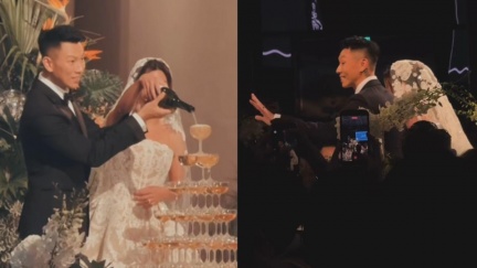 瘦子寵妻台北婚宴畫面外流　超多大咖都來了