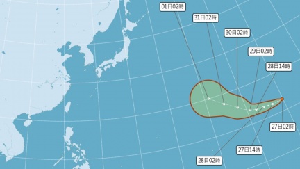 大而強「白海豚」颱風今恐生成！對台影響曝